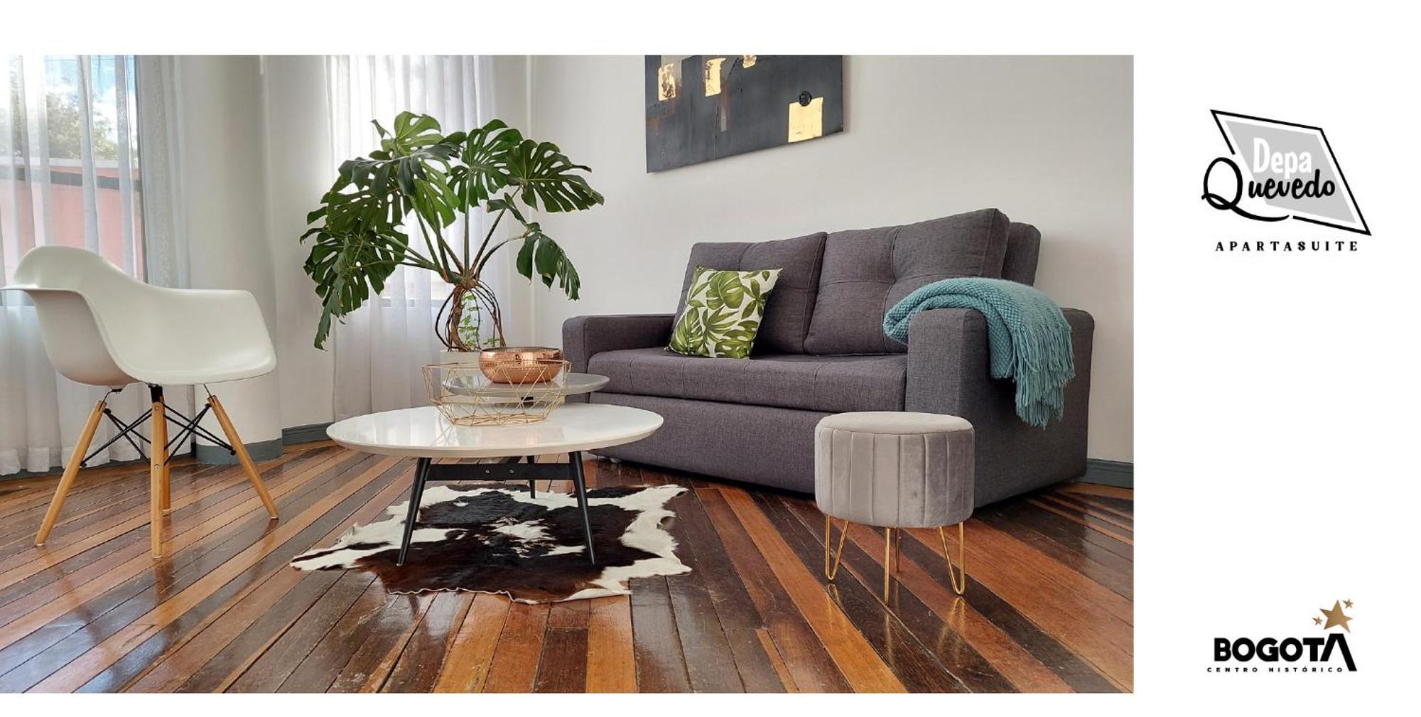 Depa Quevedo - Trendy Revamped Flat - Exceptional Spot In Bogota'S Historic Colonial Square - Candelaria Ngoại thất bức ảnh