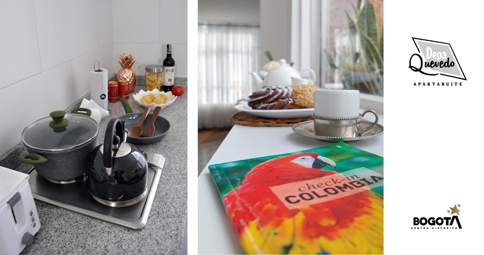 Depa Quevedo - Trendy Revamped Flat - Exceptional Spot In Bogota'S Historic Colonial Square - Candelaria Ngoại thất bức ảnh