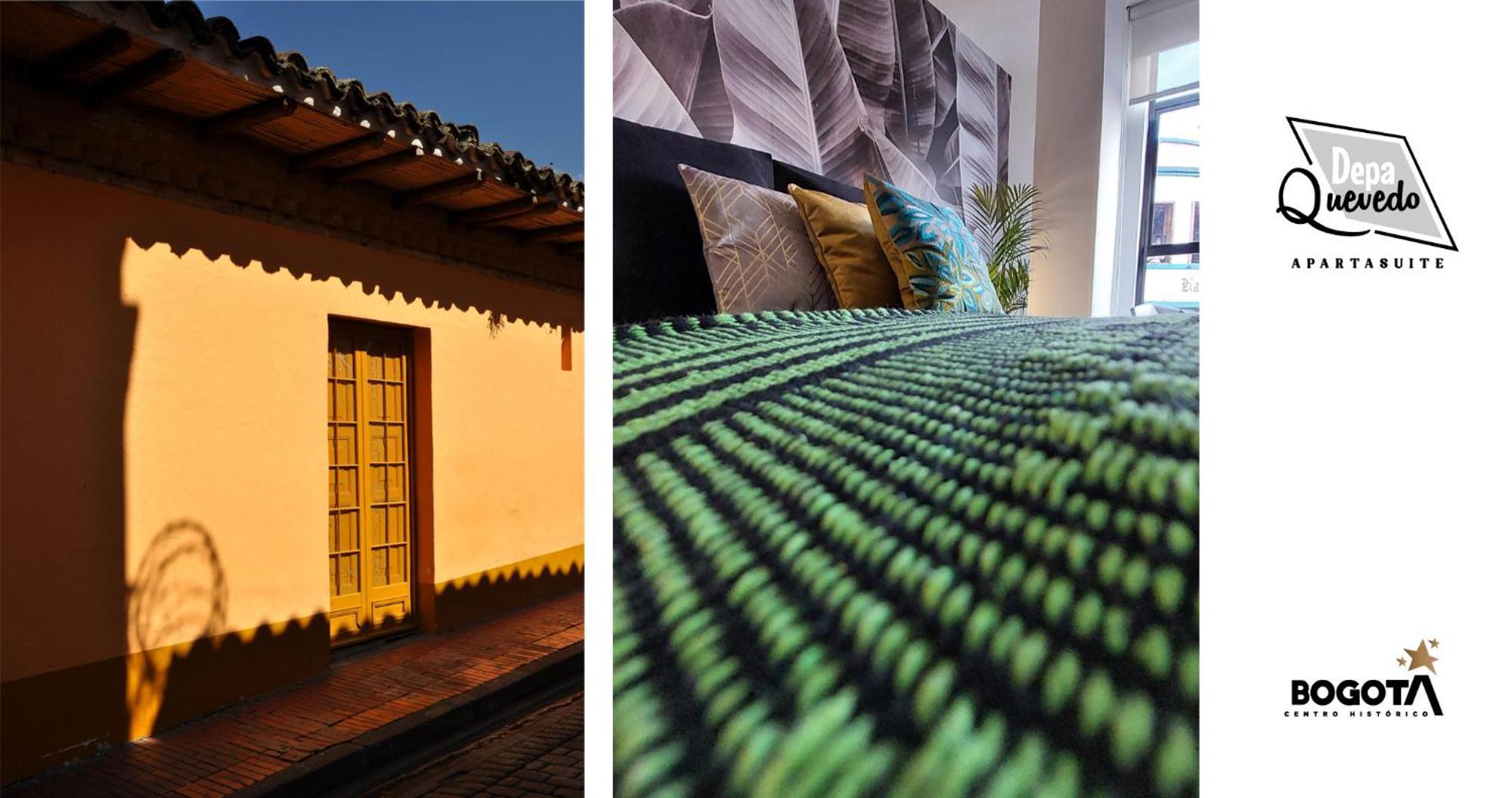 Depa Quevedo - Trendy Revamped Flat - Exceptional Spot In Bogota'S Historic Colonial Square - Candelaria Ngoại thất bức ảnh