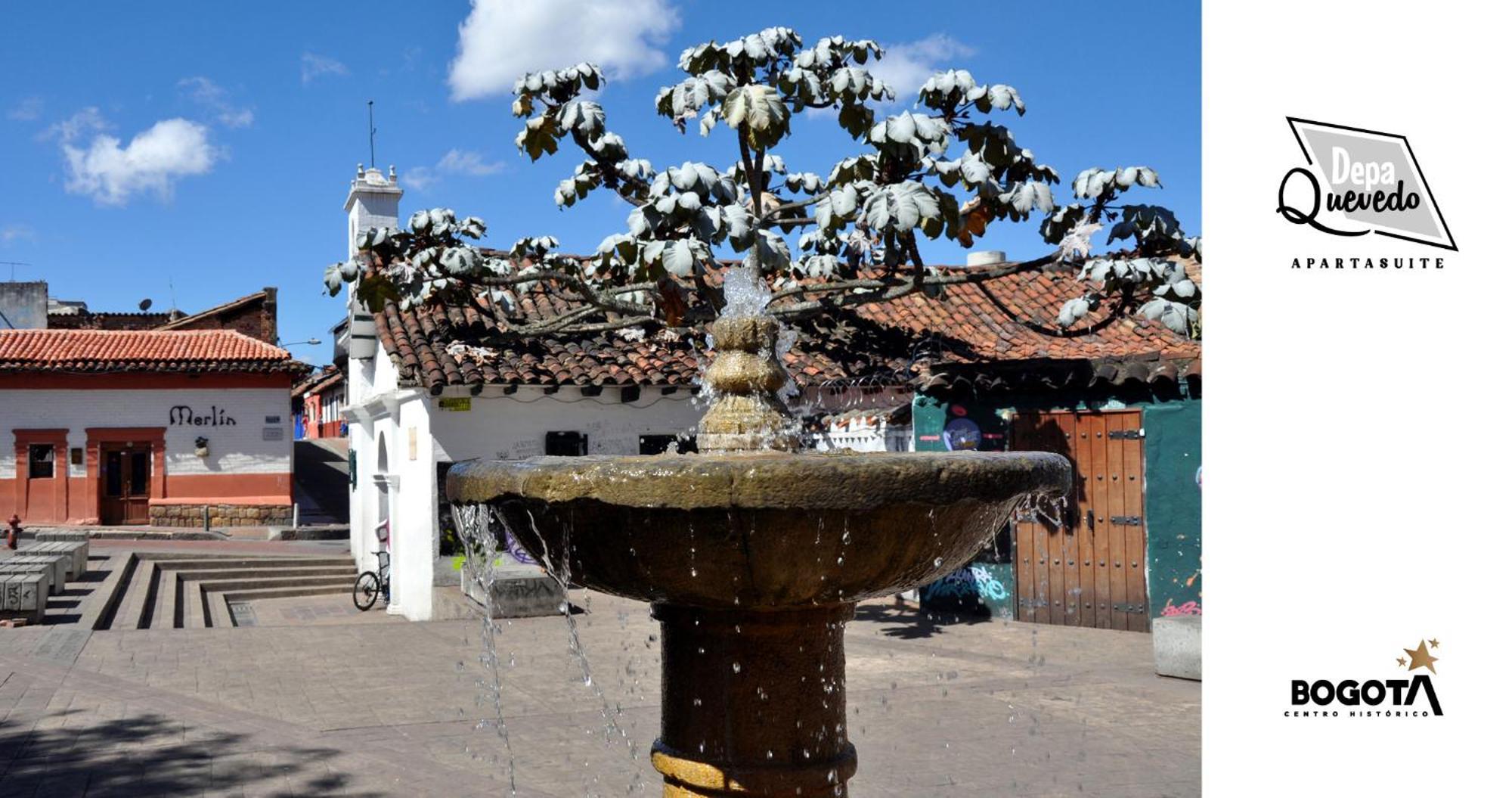 Depa Quevedo - Trendy Revamped Flat - Exceptional Spot In Bogota'S Historic Colonial Square - Candelaria Ngoại thất bức ảnh