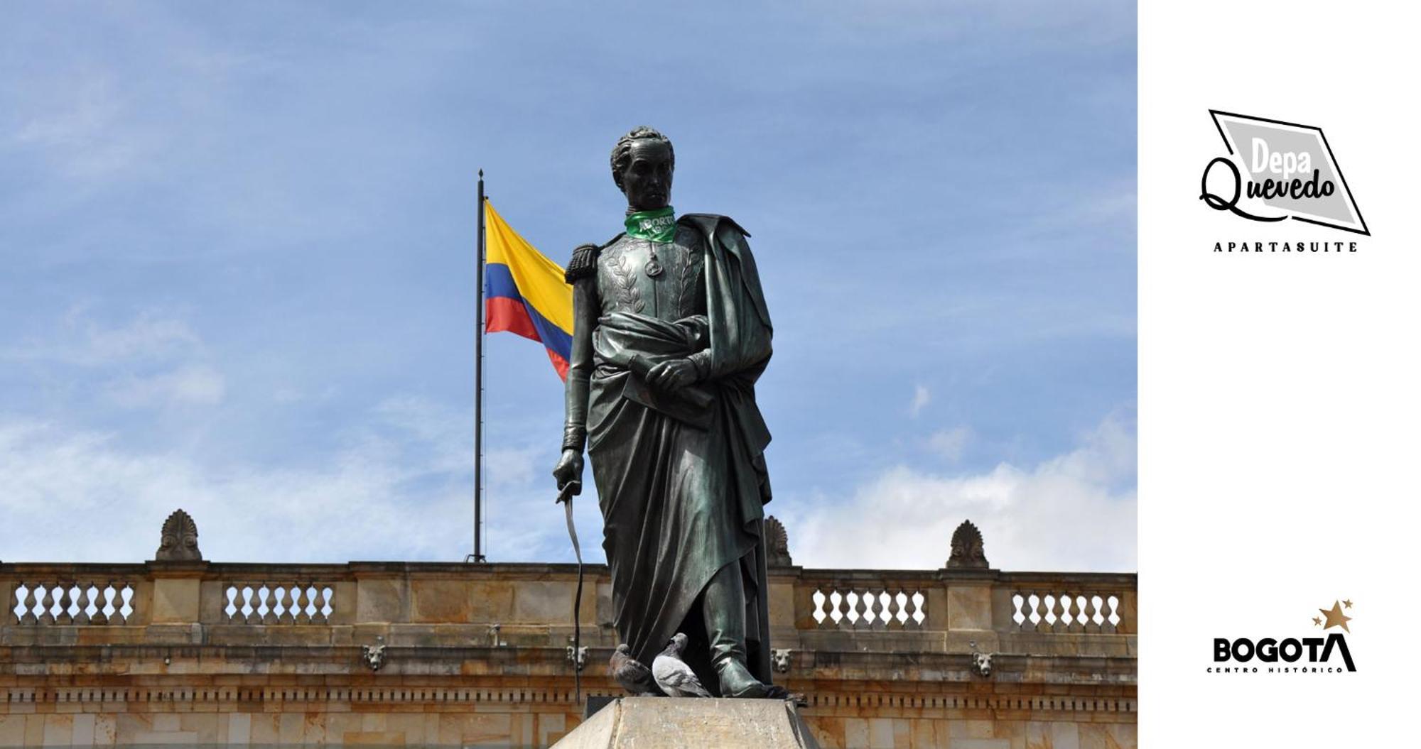 Depa Quevedo - Trendy Revamped Flat - Exceptional Spot In Bogota'S Historic Colonial Square - Candelaria Ngoại thất bức ảnh