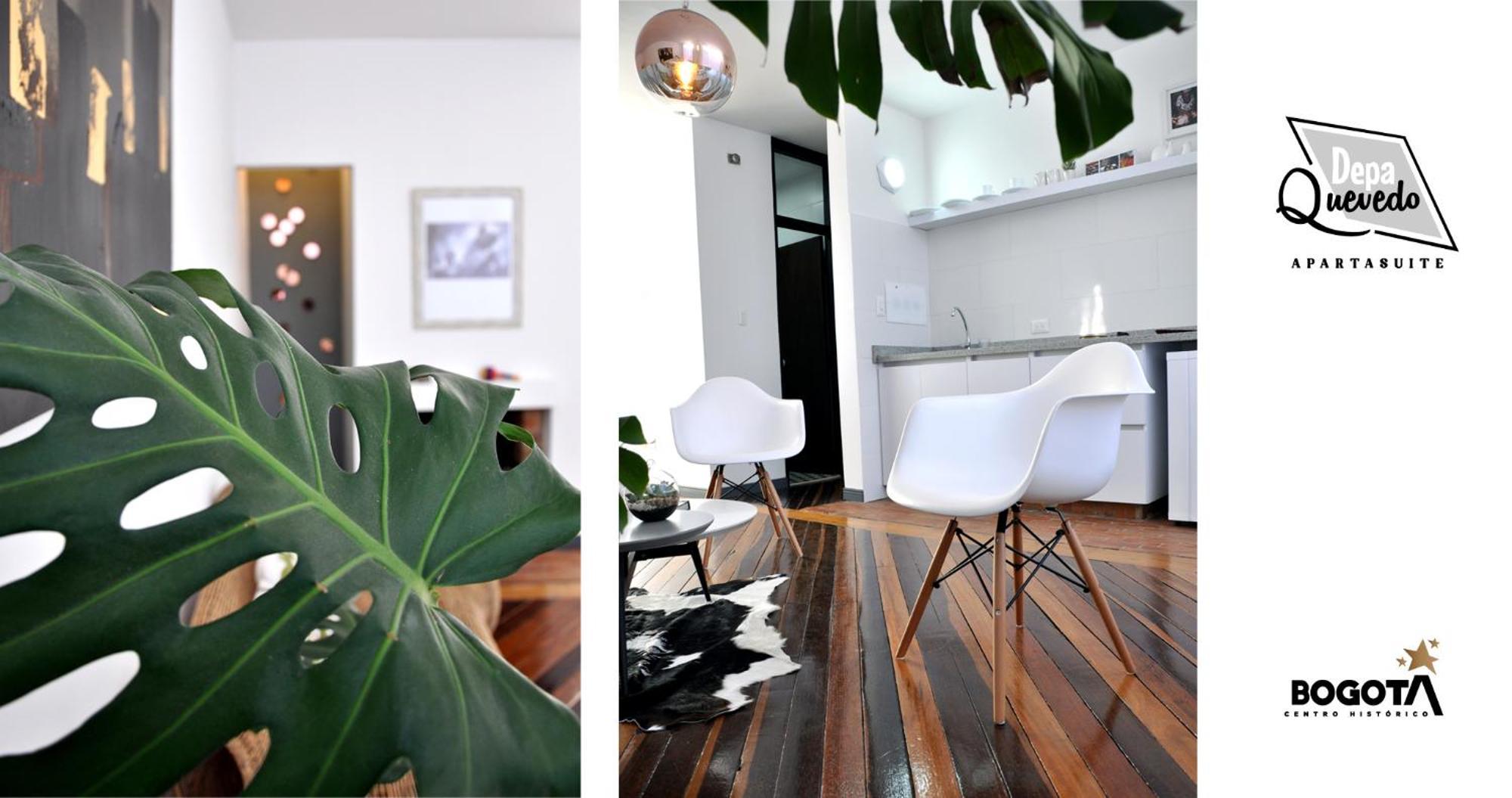 Depa Quevedo - Trendy Revamped Flat - Exceptional Spot In Bogota'S Historic Colonial Square - Candelaria Ngoại thất bức ảnh