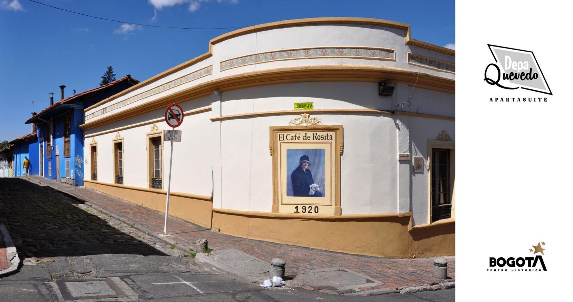 Depa Quevedo - Trendy Revamped Flat - Exceptional Spot In Bogota'S Historic Colonial Square - Candelaria Ngoại thất bức ảnh