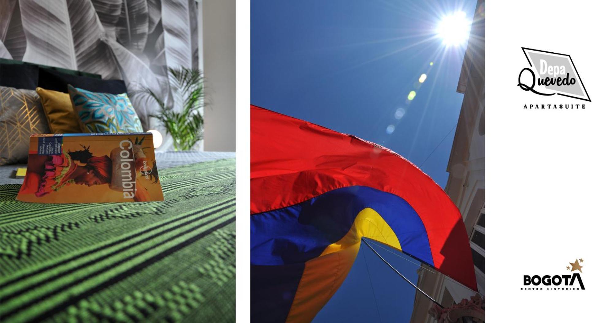 Depa Quevedo - Trendy Revamped Flat - Exceptional Spot In Bogota'S Historic Colonial Square - Candelaria Ngoại thất bức ảnh